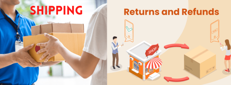 Shipping, Return and Refunds